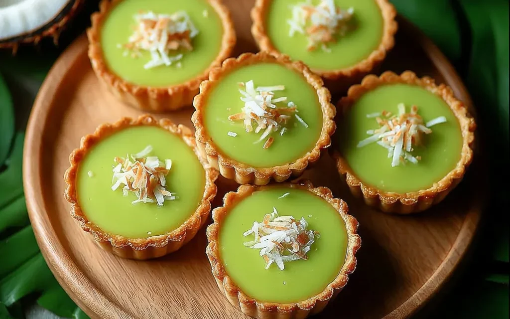 Thai Pandan Coconut Tarts – A Delightful 30-Minute Treat