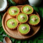 Thai Pandan Coconut Tarts