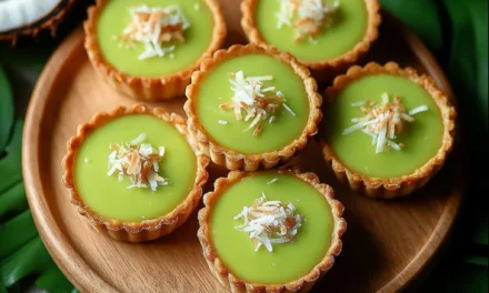 Thai Pandan Coconut Tarts – A Delightful 30-Minute Treat