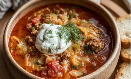 Unstuffed Cabbage Roll Soup – The Cozy Classic