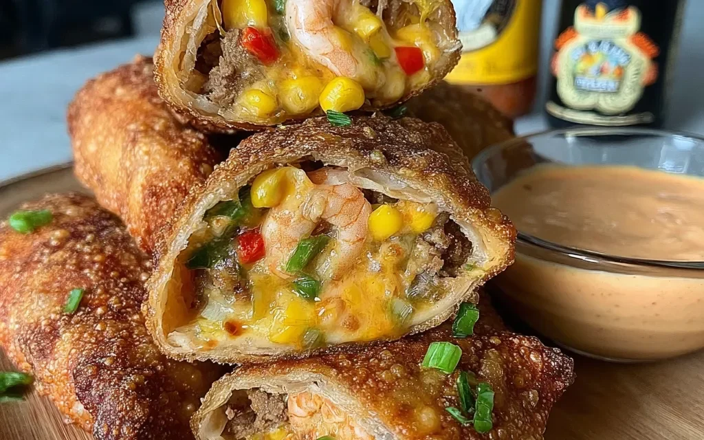 Voodoo Egg Rolls: A Heavenly Appetizer