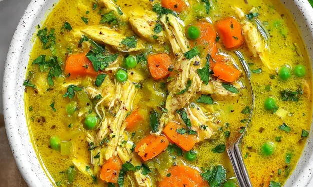 Anti Inflammatory Turmeric Chicken Soup – Healthy and Flavorful Comfort in a Bowl