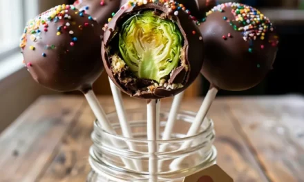 Brussels Sprouts Cake Pops
