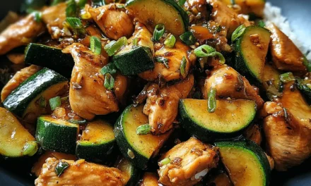 Chicken Zucchini Stir Fry – A Delightful 20-Minute Meal