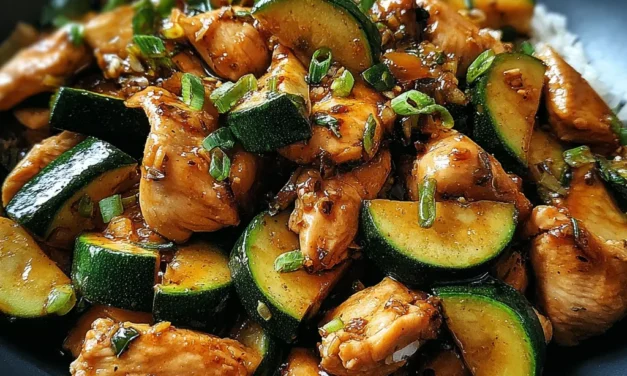 Chicken Zucchini Stir Fry – A Delightful 20-Minute Meal