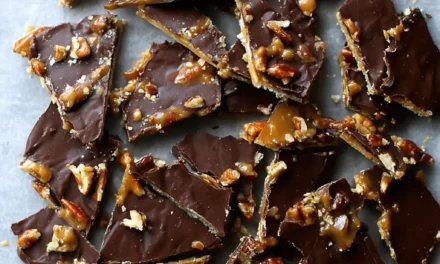 Chocolate Espresso Pecan Toffee: A Decadent Delight