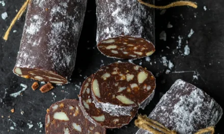 Chocolate Salami: A Classic Old-Fashioned Dessert Ready in 30 Minutes