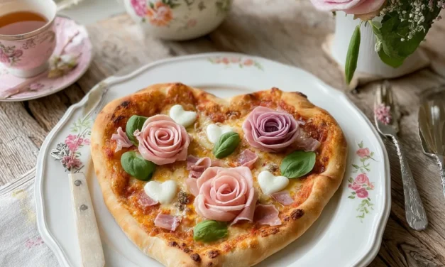 Coquette Rosa Pizza with Prosciutto Roses – A Taste of Italy