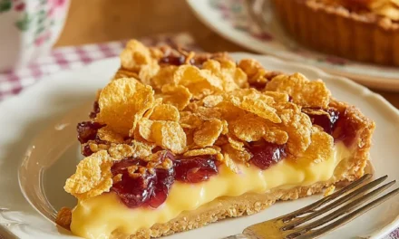 Cornflake Tart (Old School) – A Nostalgic Dessert Delight
