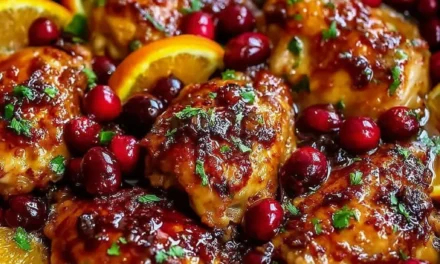 Cranberry Orange Chicken: A Speedy Weeknight Delight