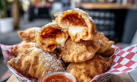 Deep Fried Pizza Puff Pockets (Panzerotti): A Crispy, Cheesy Delight