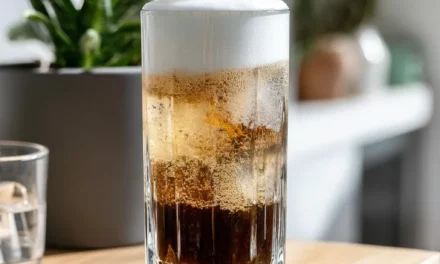 Espresso Tonic with Yuzu Foam – A Refreshing and Luxurious Treat