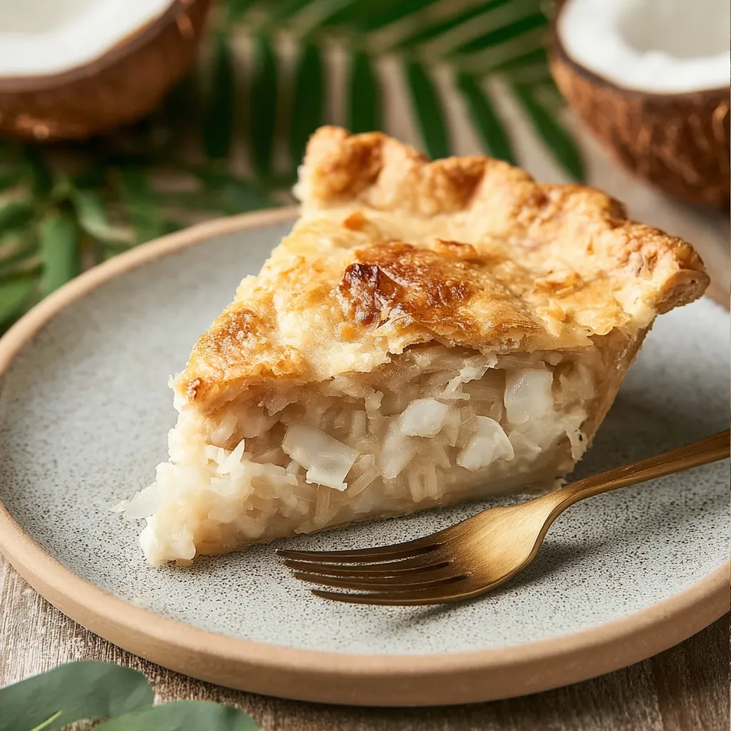 Filipino Buko (Coconut) Pie – A Heavenly Tropical Delight - Forkful Kitchen
