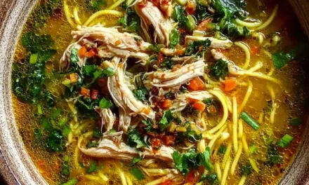 Ginger Garlic Chicken Noodle Soup: A Comforting Classic