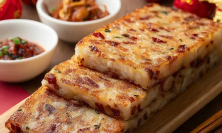 Gold Bar Daikon Radish Cake (Lo Bak Go): A Traditional Delicacy Made Quick