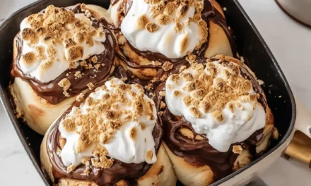 Gooey S’mores Rolls – Irresistible Baked Treat
