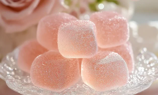 Gummy Rose Water & Lychee Jellies – A Delightful Tropical Treat