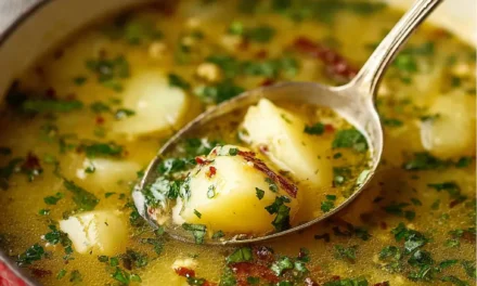 Hangover Cure Garlic Potato Soup – A Comforting Classic