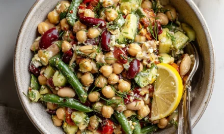 High Protein Three Bean Salad: A Delightful and Nutritious Delight