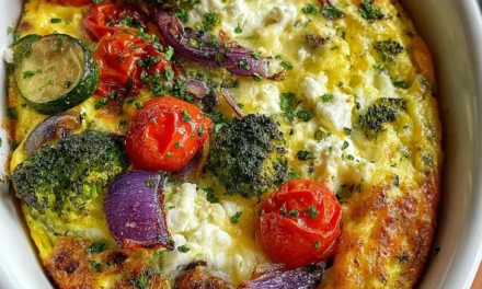 High-Protein Veggie Bake with Cottage Cheese: A Comforting and Nutritious Meal