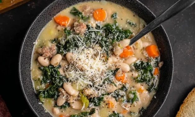 Delicious High Protein White Bean Soup Ready in 30 Minutes
