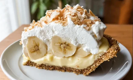 Homemade Banana Cream Pie – A Delightful Treat