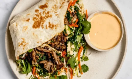 Korean-Style Burrito: A Quick and Flavorful Fusion Delight