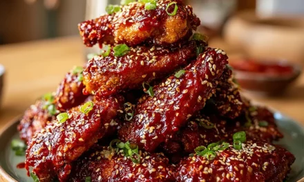 Korean Swicy Gochujang Wings