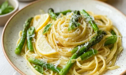 Lemon Asparagus Pasta – A Professional, Flavorful Pasta Dish