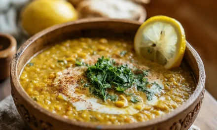Moroccan Lentil Soup: A Cozy and Flavorful Delight