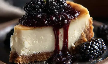 Mulberry & Earl Grey Cheesecake – A Decadent Delight