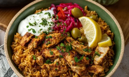 One Pot Shawarma Chicken and Rice: A Flavorful and Easy Dinner