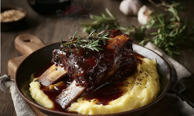 Opera Red Wine Braised Short Ribs – A Savory Family-Style Delight