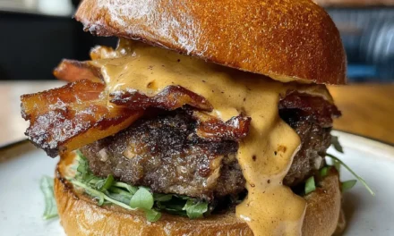 PB & Bacon “Tallow” Burger – A Divinely Indulgent Treat