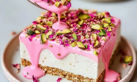 Pistachio Rose Milk Cake – A Decadent Floral Delight
