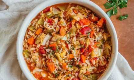 Rice And Cabbage In Sauce (Lahanorizo) – A Simple, Flavorful Delight