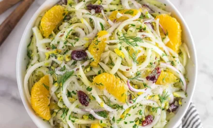 Sicilian Fennel Orange Salad: A Refreshing Citrus Delight