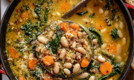 Tuscan White Bean Soup – A Comforting Classic in Just 30 Minutes
