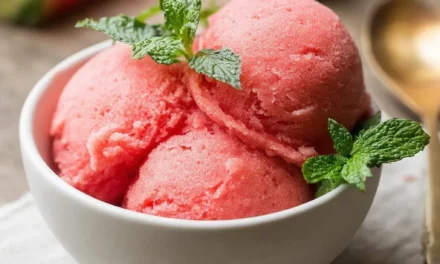 2-Ingredient Watermelon Sorbet