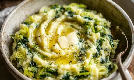 Colcannon with Leek Butter