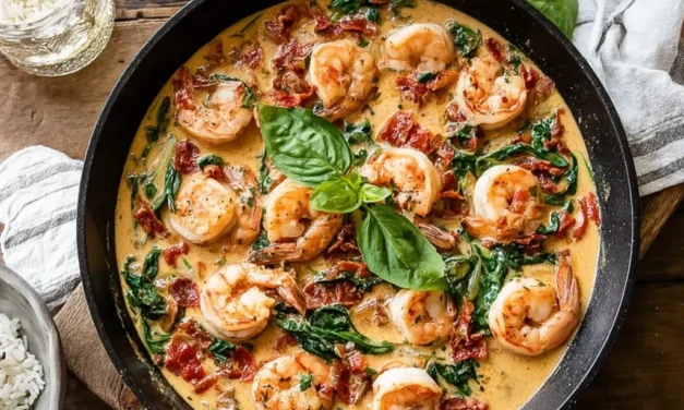 Creamy Tuscan Butter Shrimp