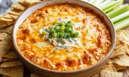 Easy Buffalo Chicken Dip