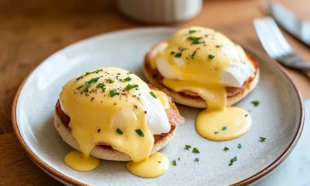 Eggs Benedict with Easy Blender Hollandaise