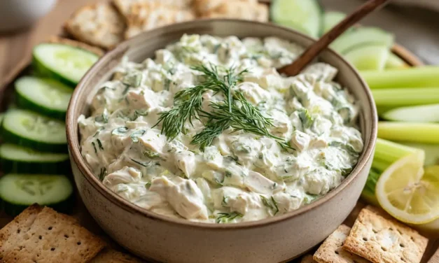 Green Goddess Chicken Salad Dip