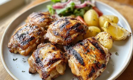 Grilled Chicken Thighs