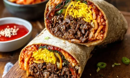 Korean Bulgogi Burrito