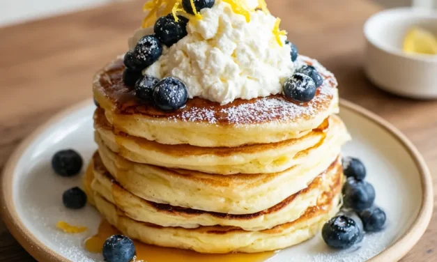 Lemon Ricotta Pancakes