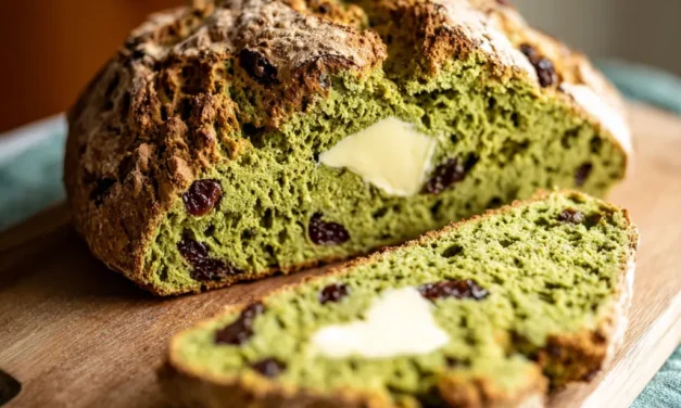 Matcha Irish Soda Bread