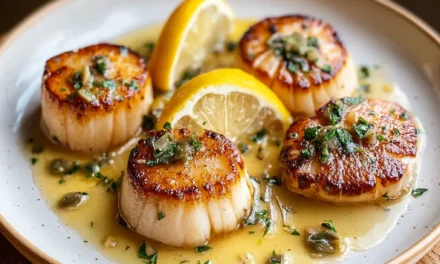 Pan-Seared Scallops with Lemon Butter