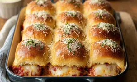 Pull-Apart Meatball Sliders for a Crowd